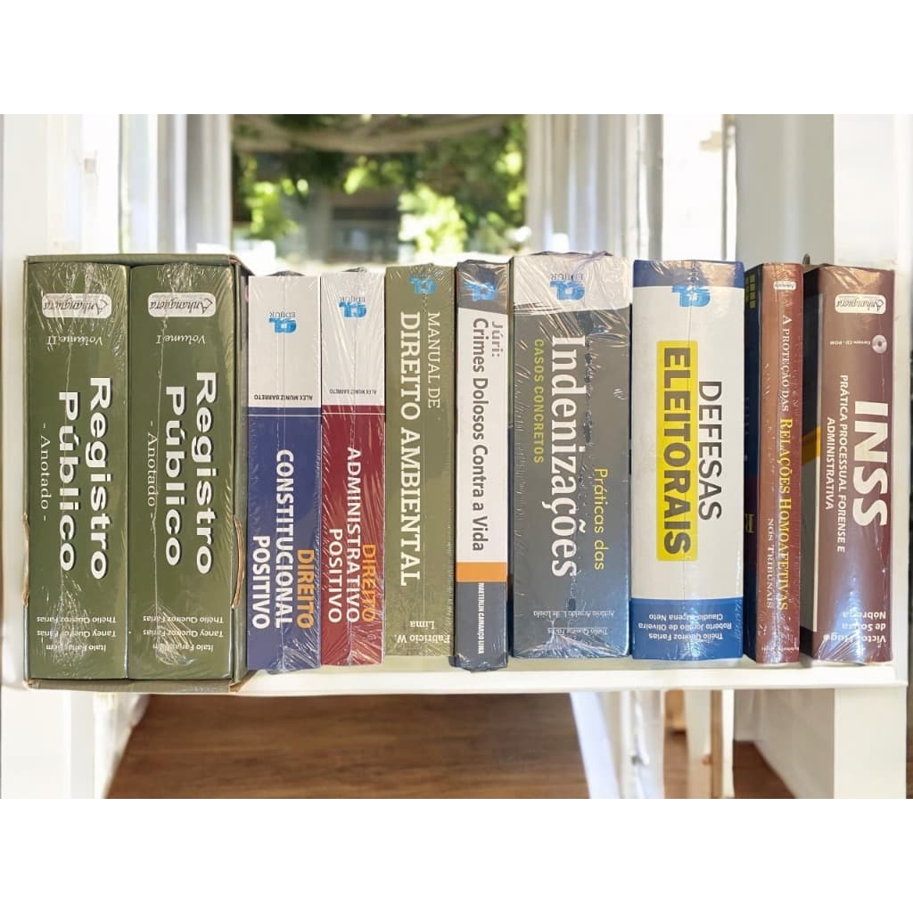 10 Livros para encher a estante - Leia a Descrição