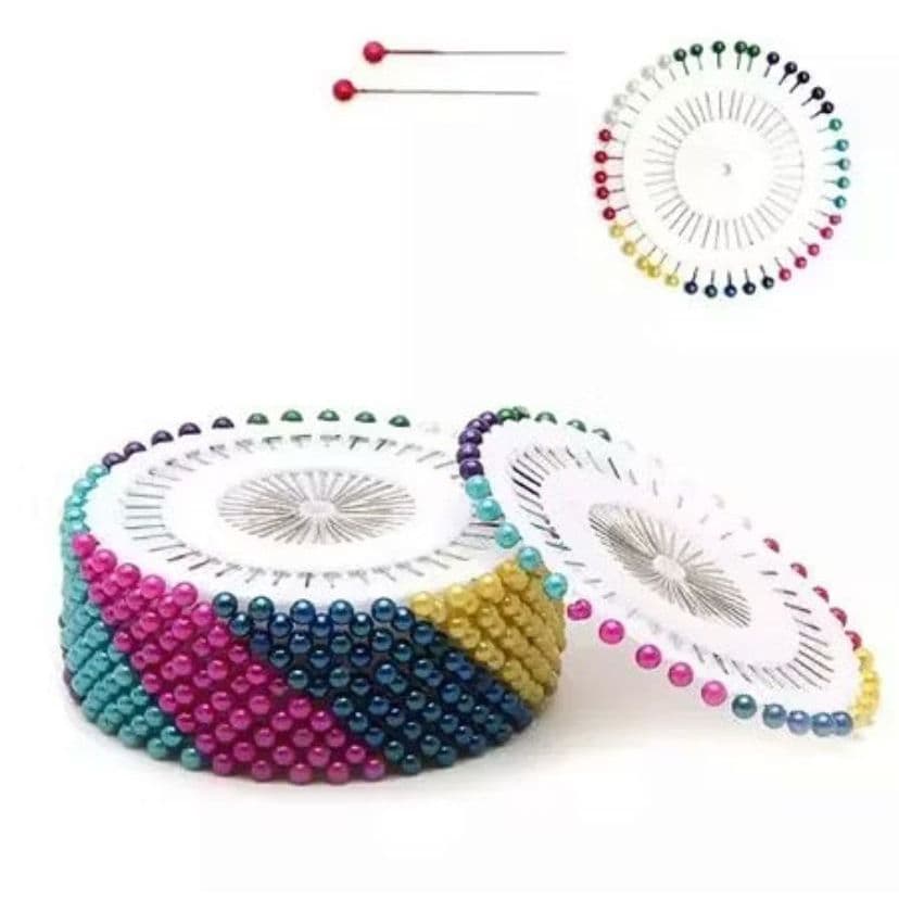 200 Alfinetes Coloridos em Disco - Promoção