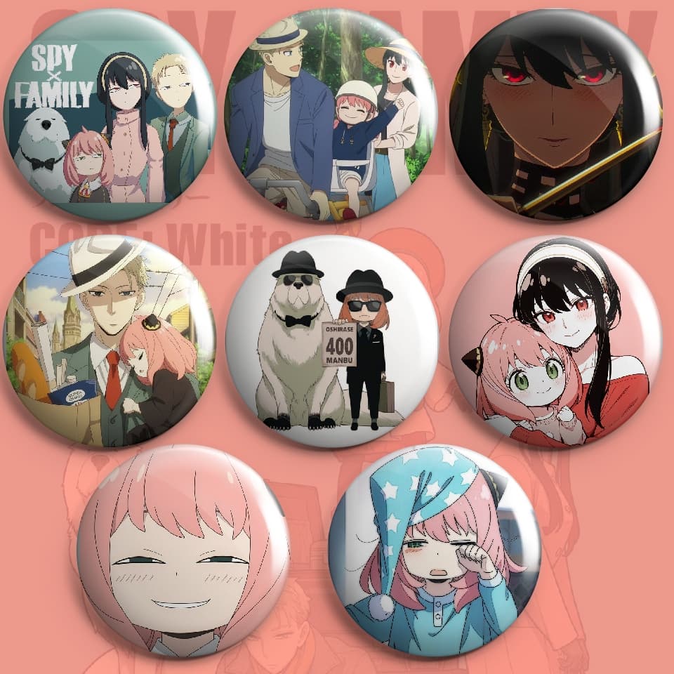 Bottons Broche Anime Spy x Family