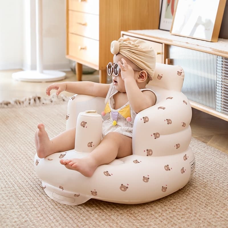 Pressione o assento inflável automático Do Bebê Do Sofá Do Bebê