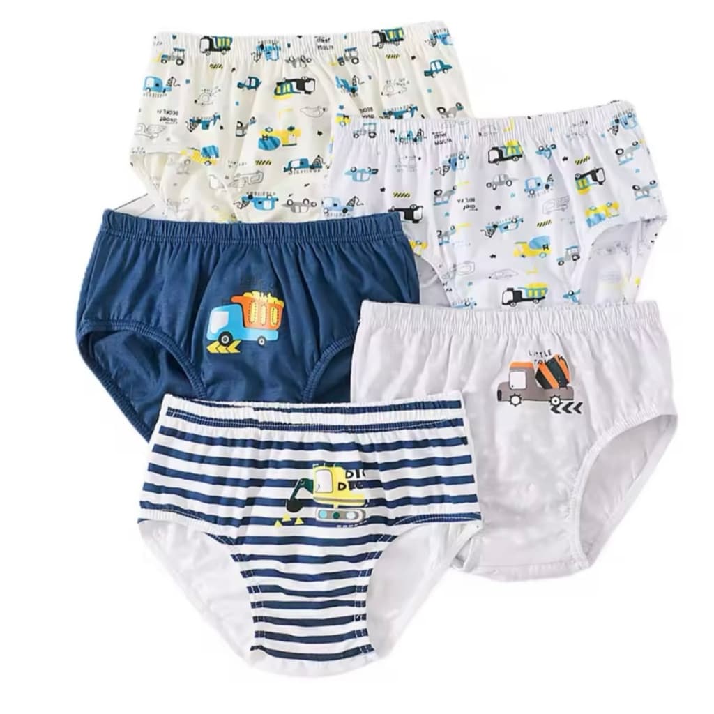 Kit 10 Cueca Infantil Slip - Cueca Infantil Algodão