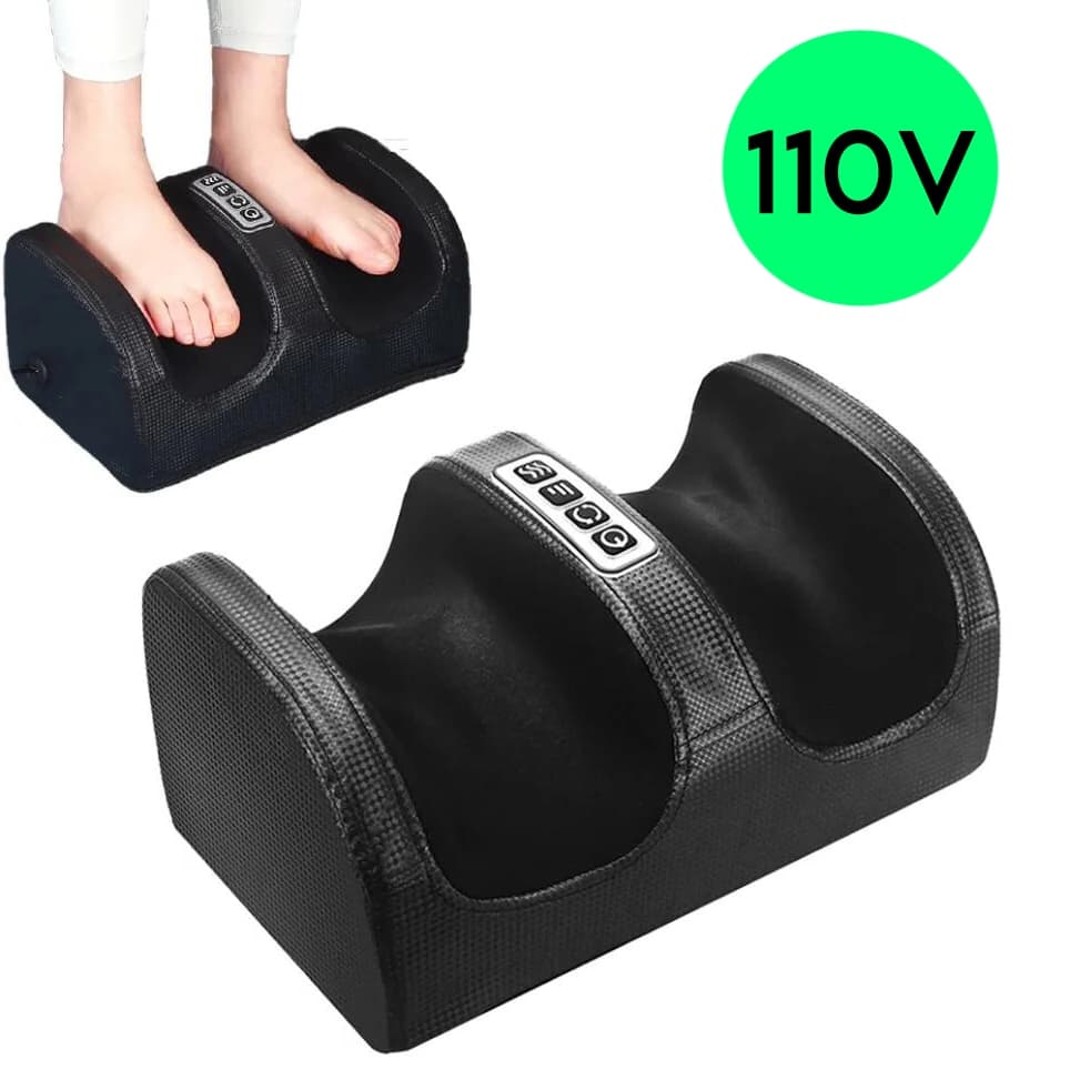 Massageador de Pés Com Aquecimento 110V Massagem Relaxante Shiatsu Terapêutica Anti Estresse