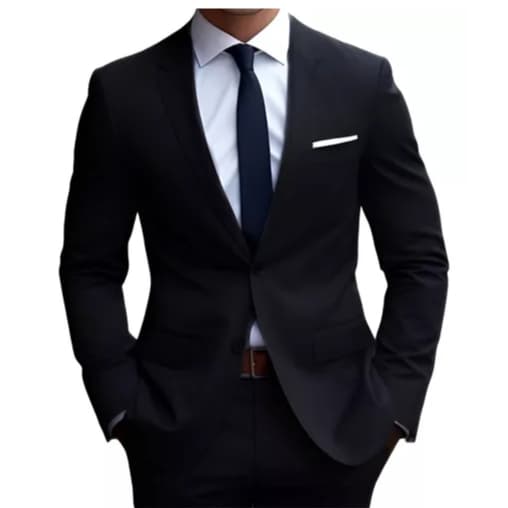 Terno Masculino Slim Fit - Calça+paletó+colete + Brinde - Mais vendido