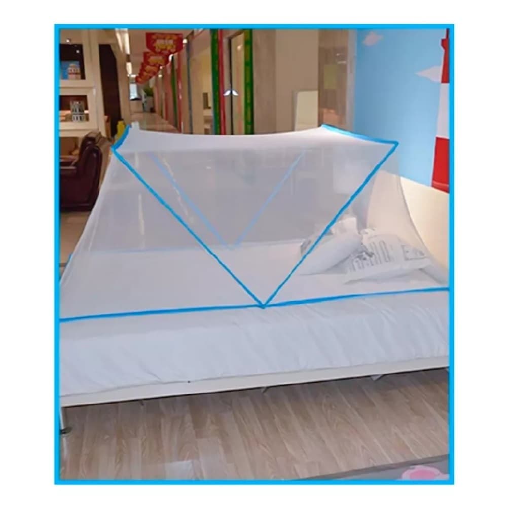 Mosquiteiro Para Cama Portátil Tenda Protetora de Mosquito e Pernilongo Dobrável Rede Mosquiteira