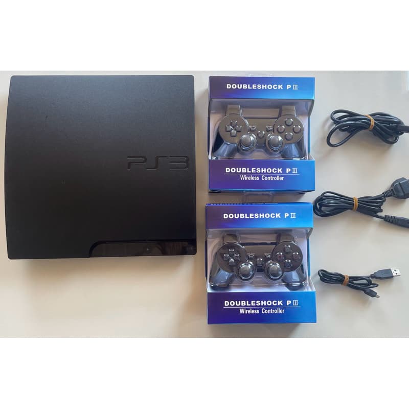 PlayStation 3 Slim + Jogos + Loja e Emulador