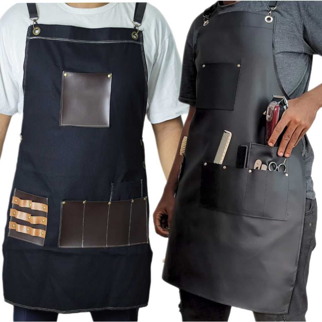 Avental Profissional P Barbeiro Cabelereiro Churrasqueiro