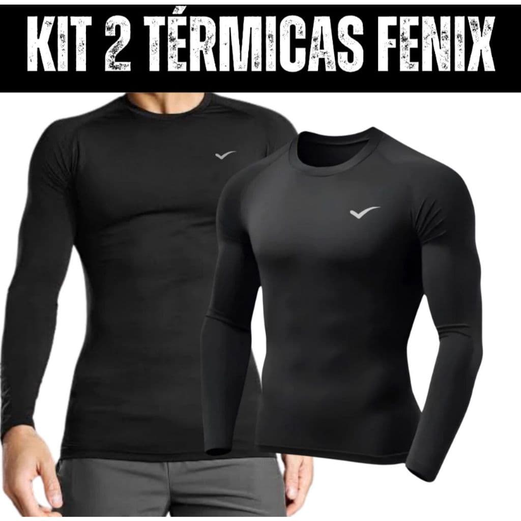 2 Camisetas Segunda Pele Tecnologia Dry Anti Odor Termica BIKE