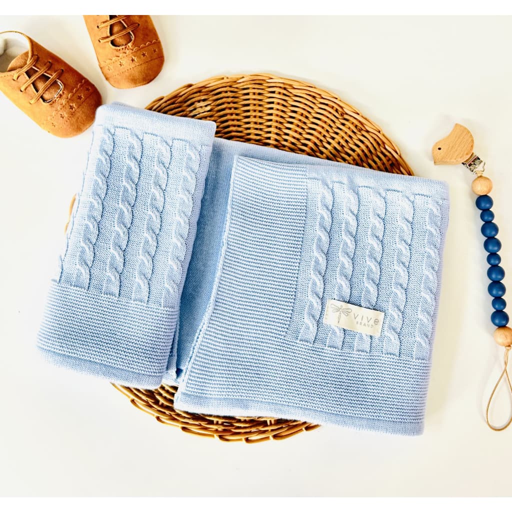 Cobertor Mantinha Bebê Tricot Saída Maternidade Infantil Recém Nascido Menino Menina Tranças