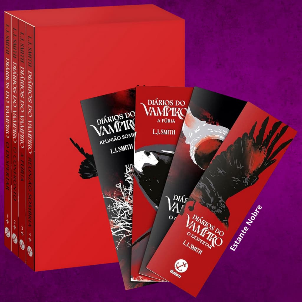 Livro - Box Diários do Vampiro - L.J. Smith (Novo e Lacrado)