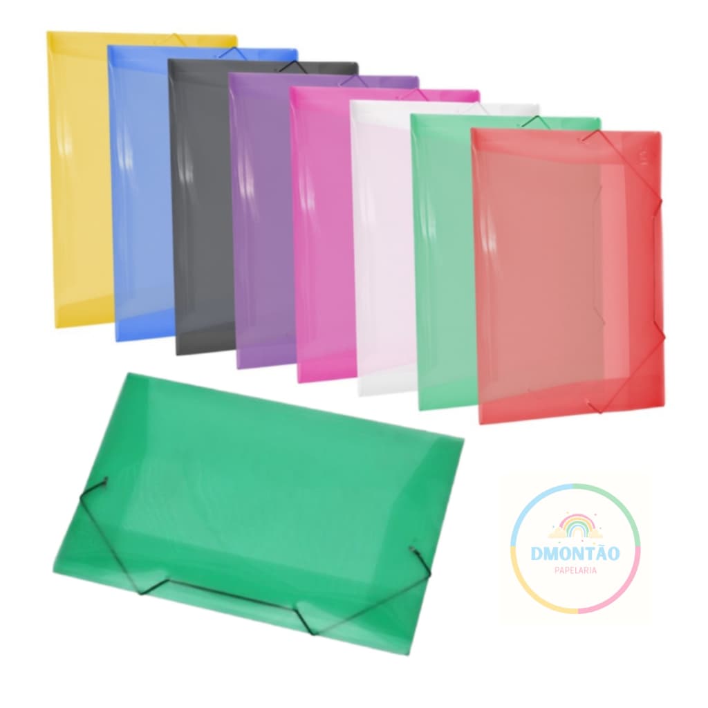 Pasta Aba Elástico  Ofício (332 x 232 mm)  1 Uidade DAC