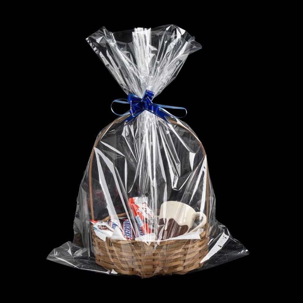 Sacos Para Cesta De Presentes Café da manhã Natal Vários Tamanhos Tipo Celofane Pp