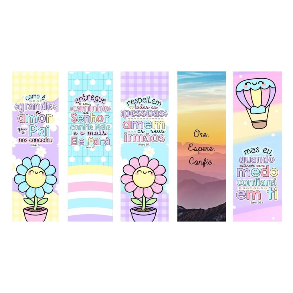 Marca Páginas Bíblico Unidade - Pronta entrega.