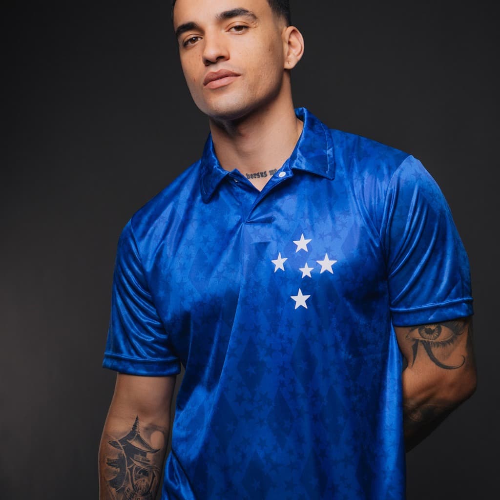 Camisa Cruzeiro Retrô 1993 Masculina Oficial