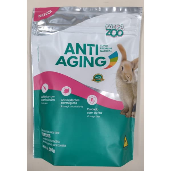 Megazoo Extrusada ANTI AGING COELHO 500g