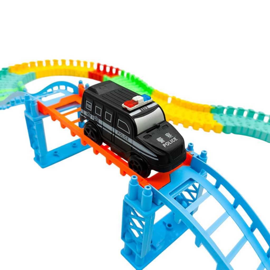 Pista De Brinquedo Carrinho Loop Trilhos Montáveis Flexivel - WellKids WB12205