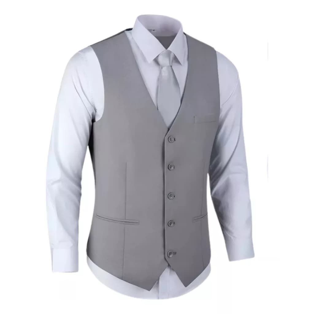 Colete Social Slim Masculino Ajustável Oxford - Alto Padrão Envio Imediato
