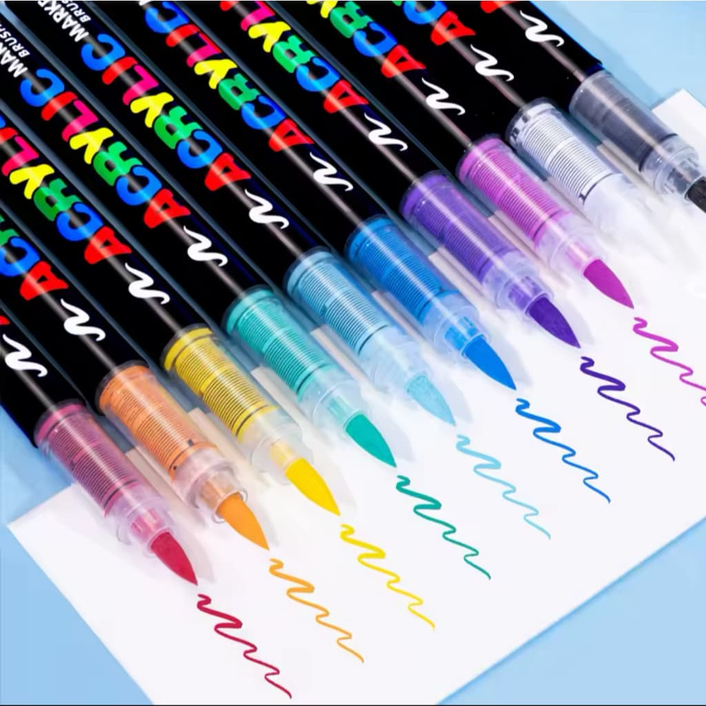 Caneta Marcadora Acrílica Líquida Direta, Pincel de Pintura, Pedra, Cerâmica, Glas, Madeira, Lona, , Desenho, Grafite