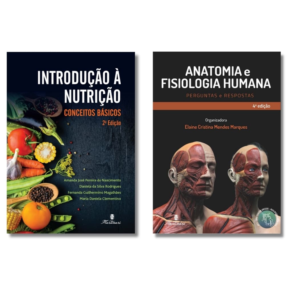 Introdução A Nutrição E Anatomia E Fisiologia Humana - 2 Livros Essenciais Para Estudantes De Nutrição