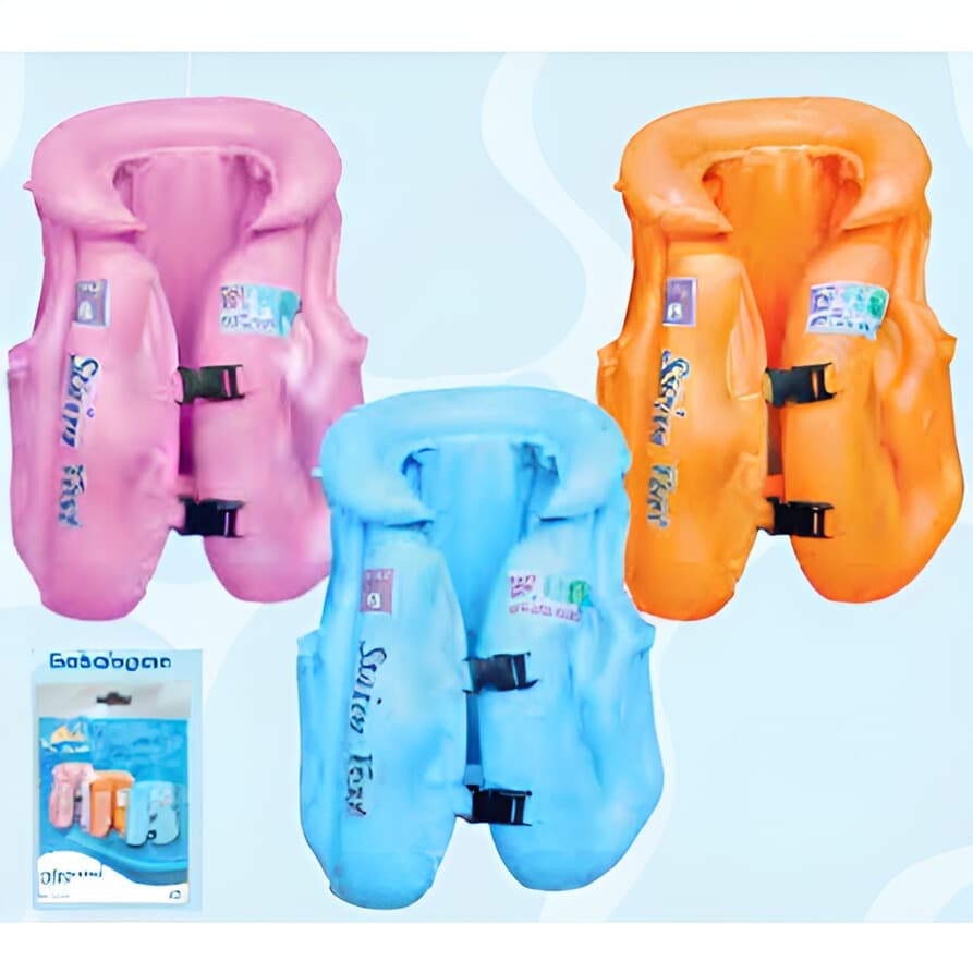 Boia Colete Inflável Infantil Piscina Praia Flutuador Salva Vidas Ideal Criança e Bebê 10 a 50 kg