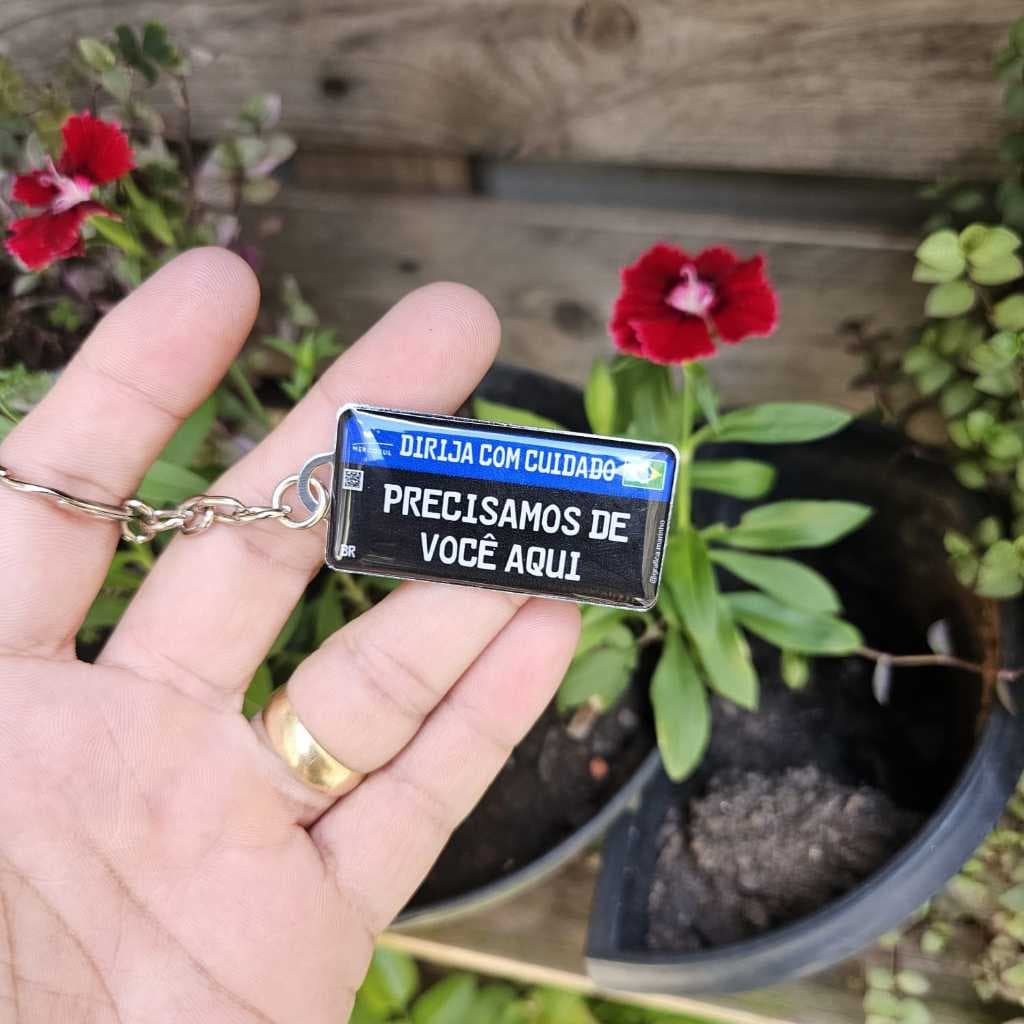 Chaveiro Dirija com Cuidado