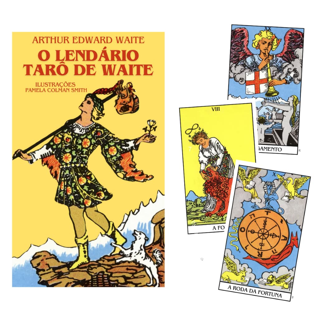 Baralho Tarô Universal De Waite O Grande Tarot De Waite 78 Cartas