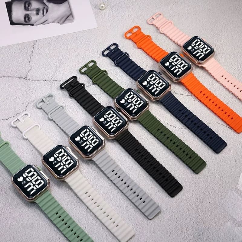 Relógio Esporte Led digital à prova d'agua unissex esportivo da moda watch original