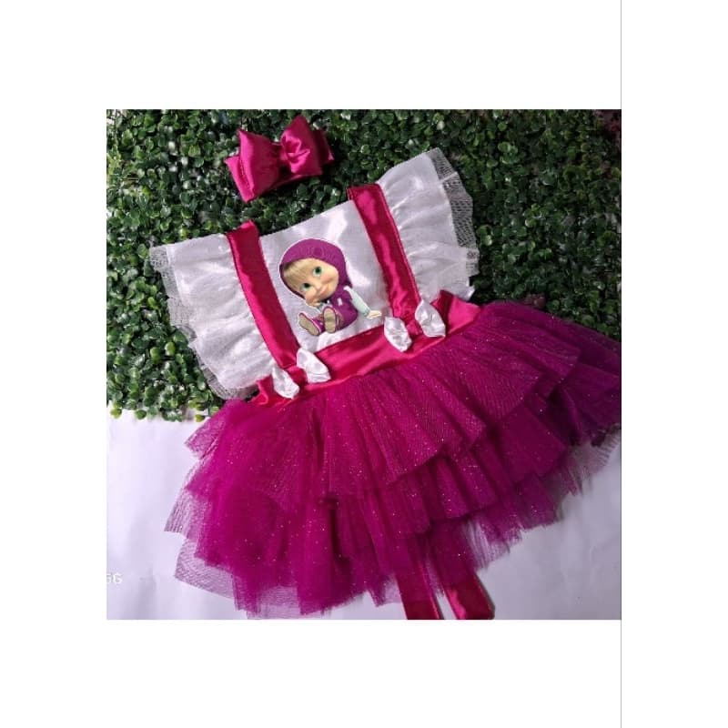 _Fantasia Infantil Ursão + Menininha Travessa | Roupa Temática Confortável_  roupinha_body_temático_roupinha_jardineira