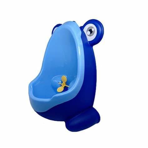 Mictório de Sapo Penico Urinol Sapo Menino Infantil AZUL/AZUL