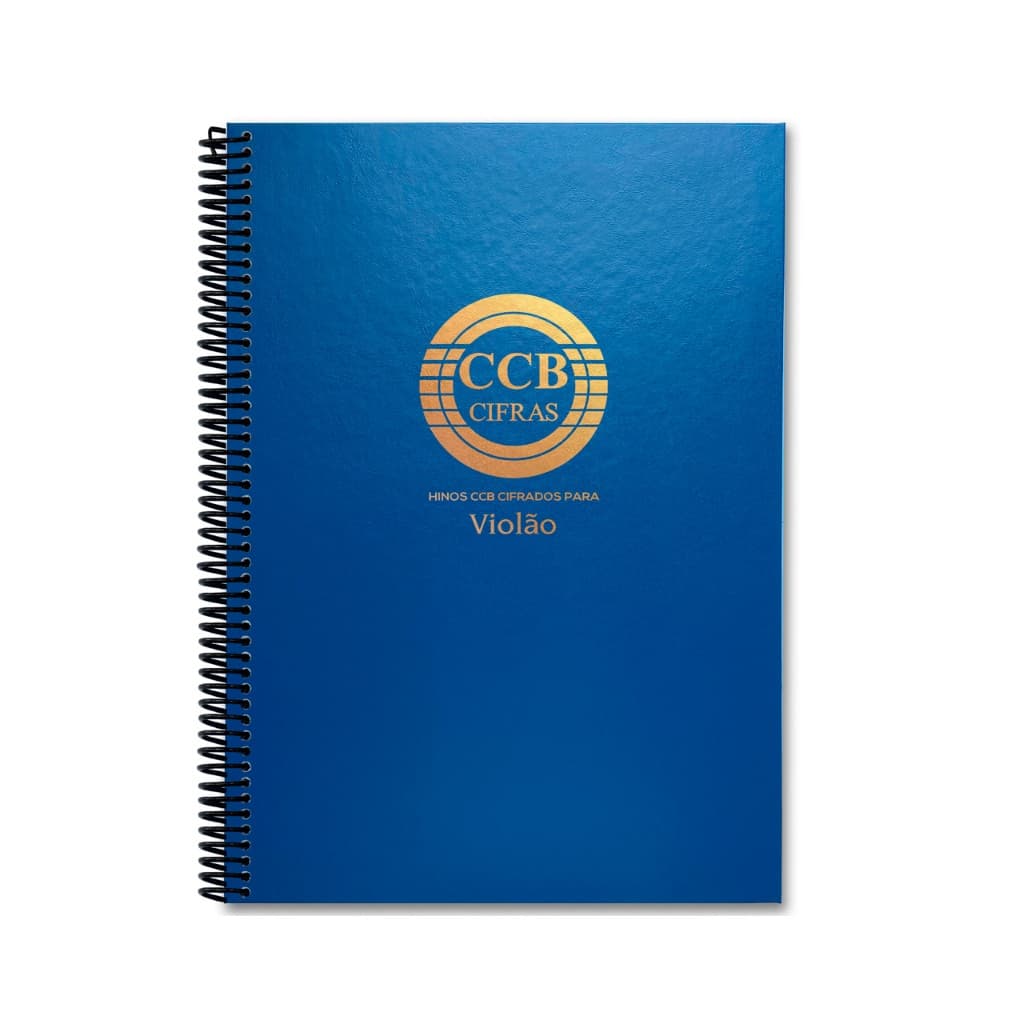 Hinário Cifrado CCB Cifras Violão Com Capa Dura