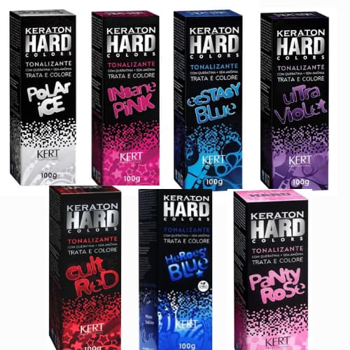 Tonalizante Keraton Hard Color Hidratante 100g - Kert Vegan