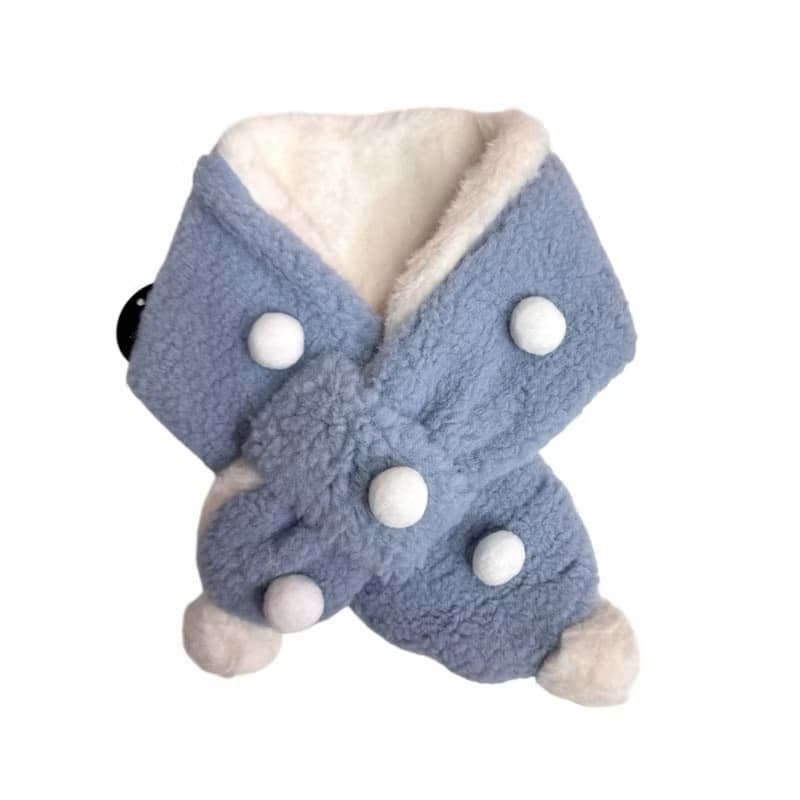 Cachecol menina menino Pelúcia p/ Criança Inverno Quentinho DDM-08