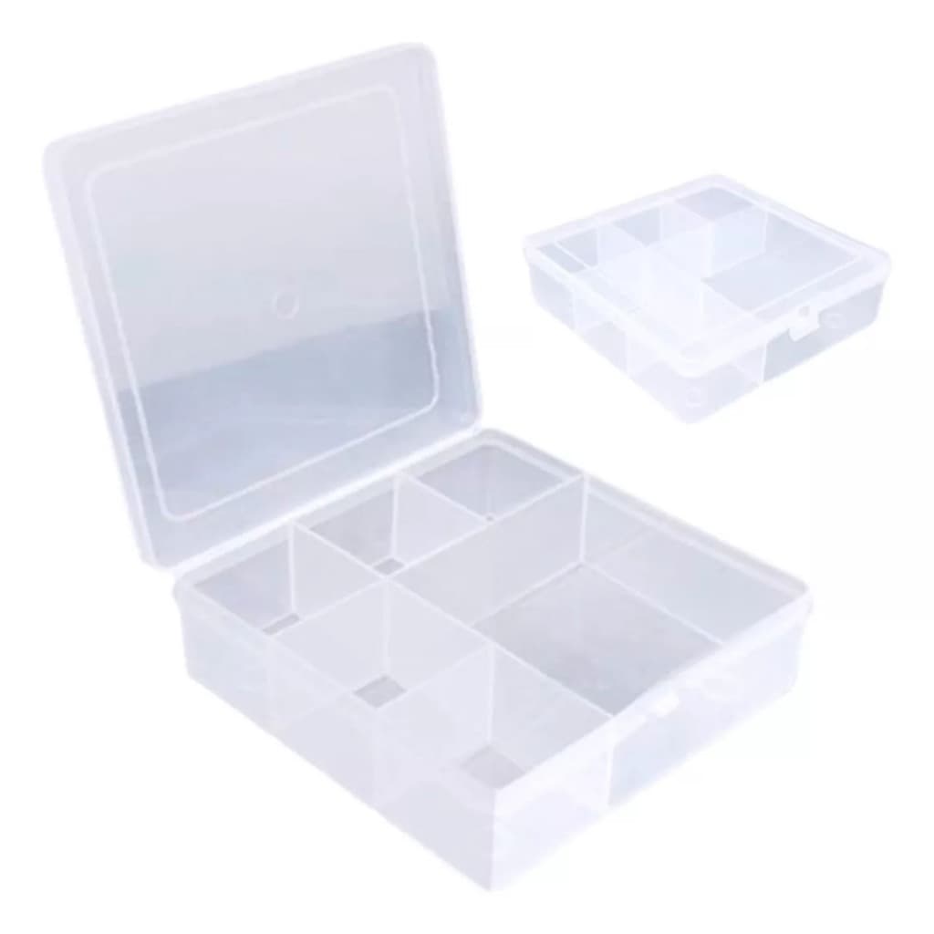 Caixas Organizadora 6 divisórias para lembrancinhas e guloseimas