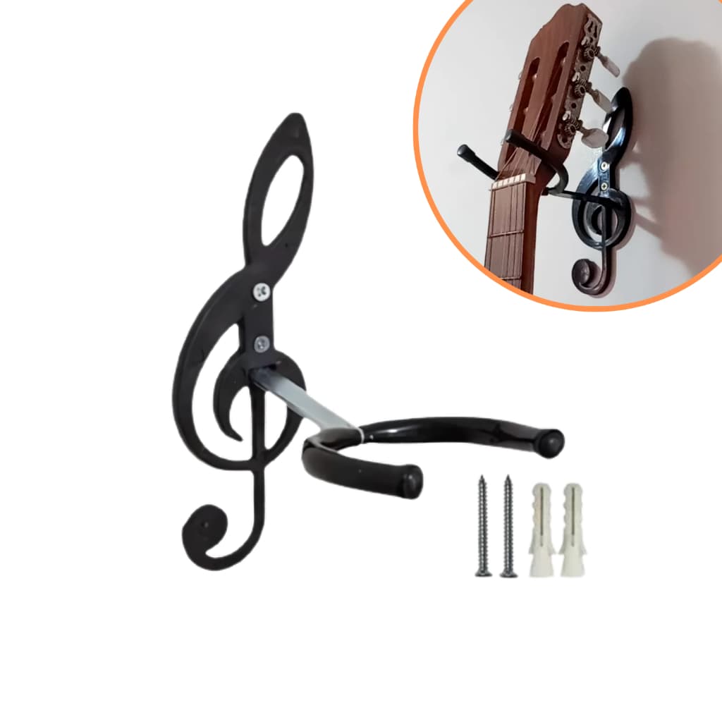 Suporte para Violão Guitarra e Baixo Clave de Sol