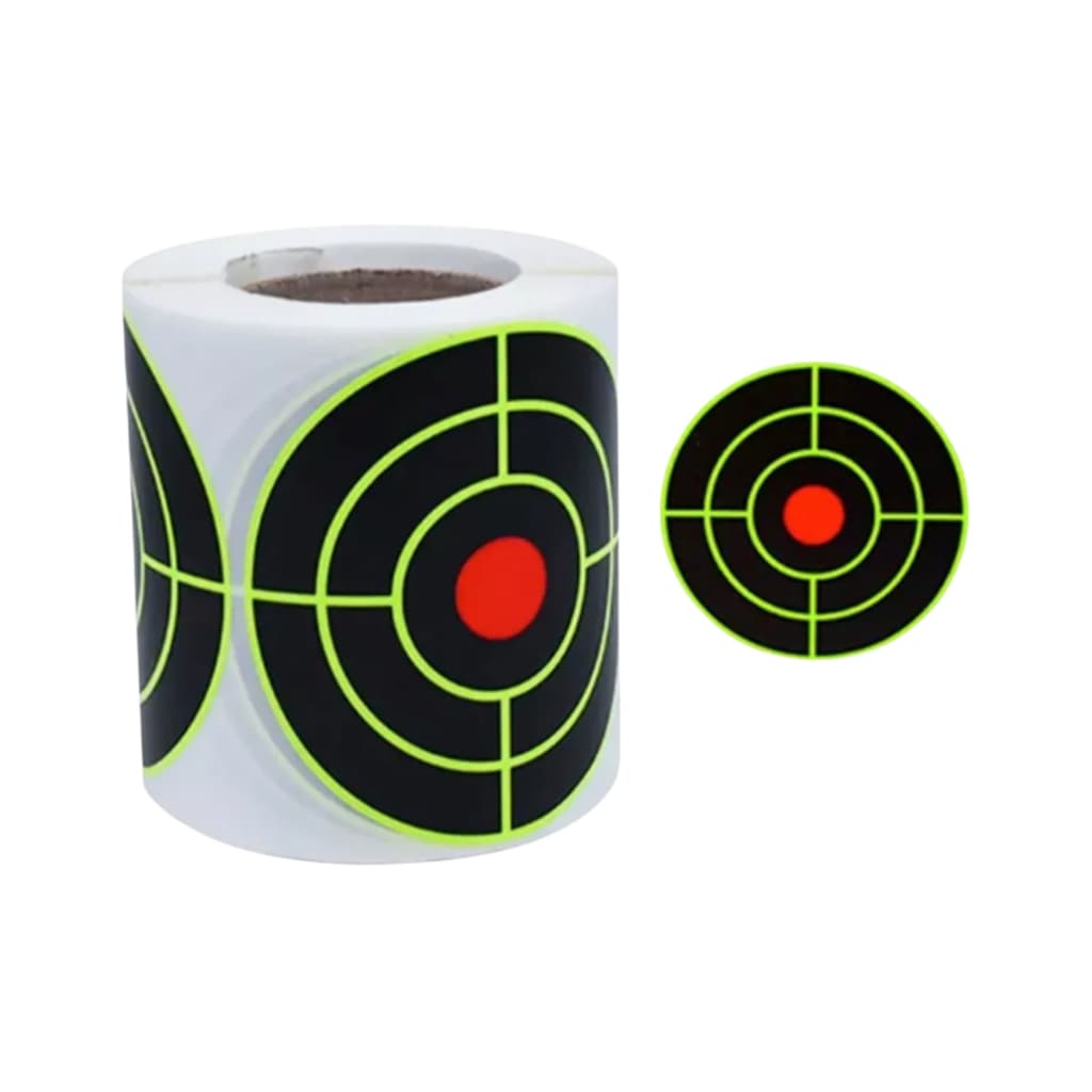 [BR Envio imediato] Alvos De Tiro Reativo Auto-adesivo 100 Unidades