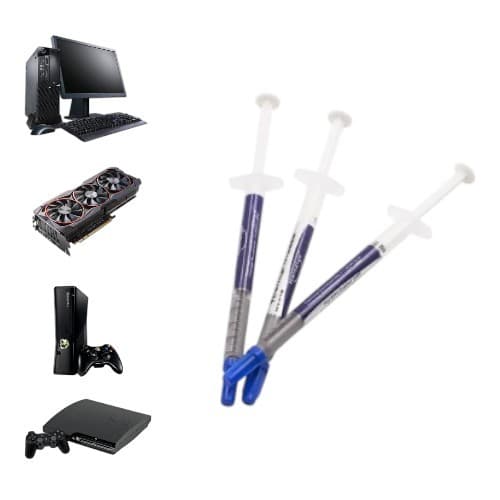 20 PASTA TÉRMICA 1g PROCESSADOR CPU Xbox Ps3 Ps4 PLACA CONSOLES