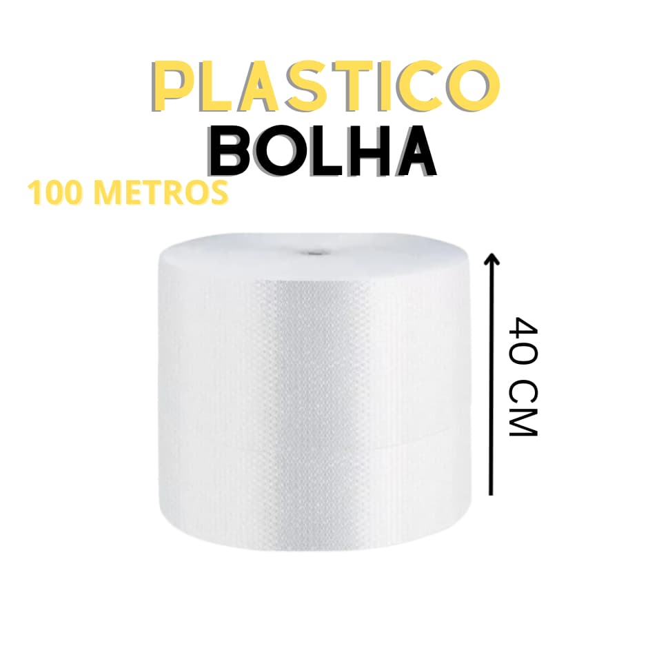 Plástico Bolha 40x100 Proteção Para Ecommerce- Mudança- Envio 24 em Hrs--AF
