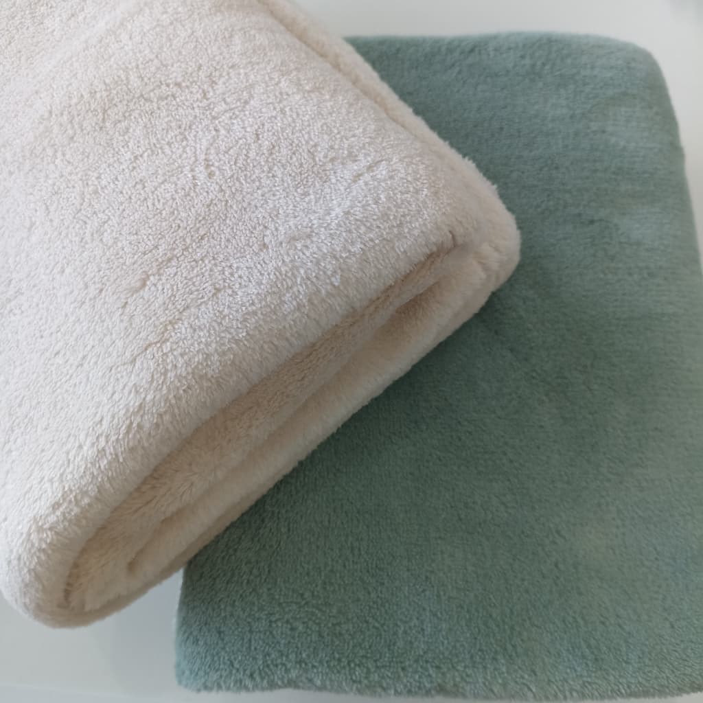 kit com 2 Mantas Bebe Menina Menino Cobertor Microfibra Quentinho Liso Super Macio Saída Maternidade