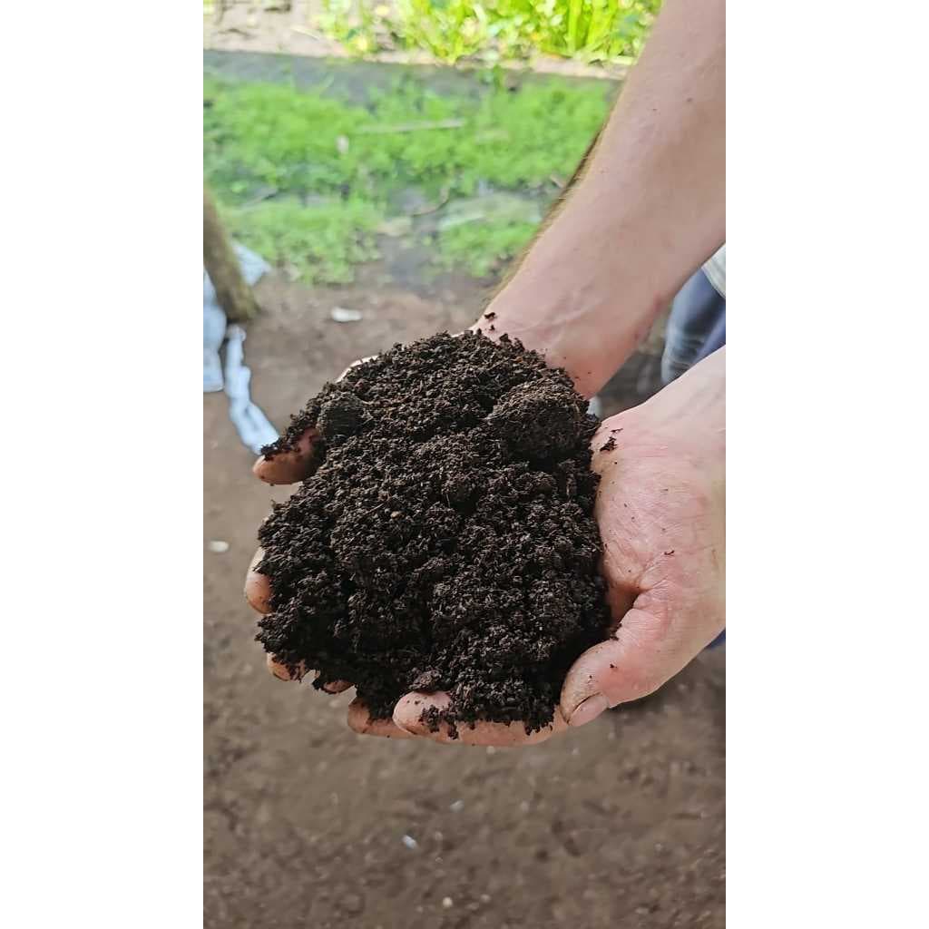 Húmus de Minhoca Orgânico para Fertilizar seu Solo e Aumentar o Crescimento das Plantas 100% Natural