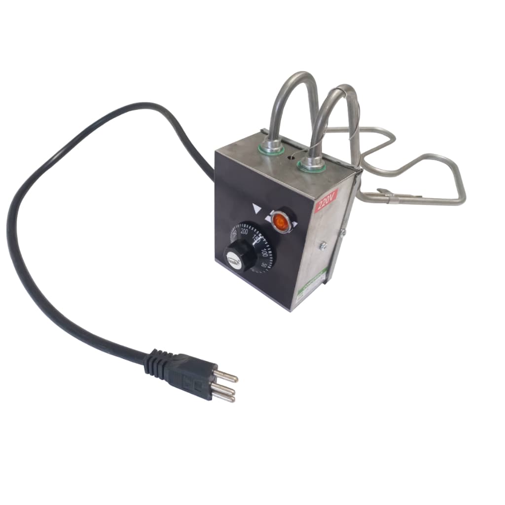 Cabeçote com Resistência Completa e Termostato para Fritadeiras Elétricas Tacho Pasteleiro