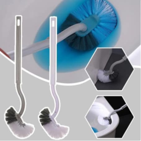 Escova De Vaso Sanitário Sem Cantos Mortos De Cabo Longo