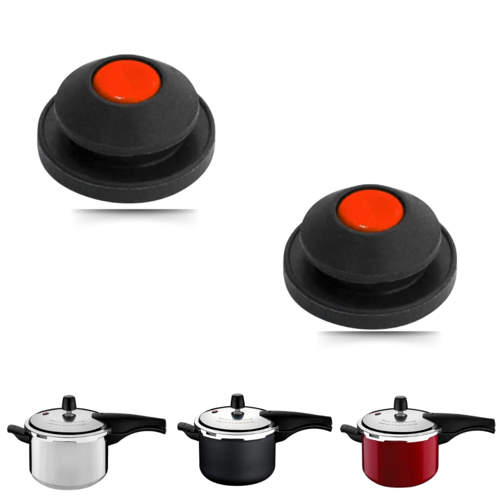 2 Válvulas De Segurança Para Tampa Da Panela De Pressão Tramontina Vancouver 3 Á 8 Litros