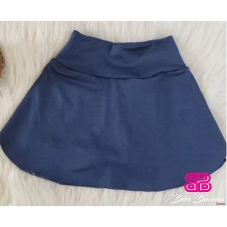 Short Saia Infantil Tendência Escolar Envio Imediato.Roupa De Menina.