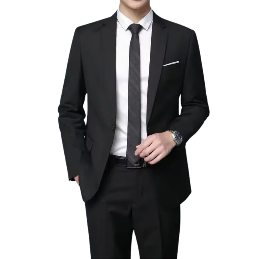 Terno Masculino completo Slim- Microfibra (Blazer + Calça)
