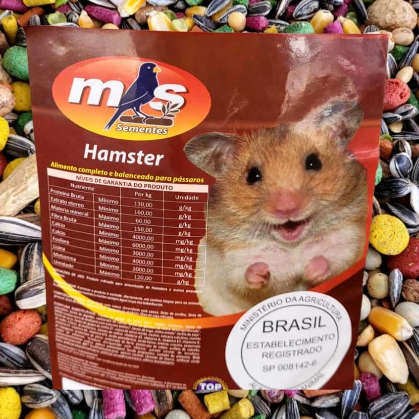 Ração Sementes Mistura Para Hamster A GRANEL