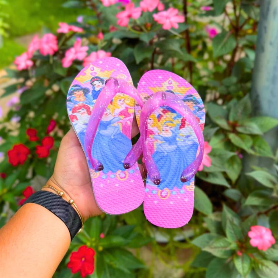Chinelo Infantil Feminino 26 ao 32 - Desenho Animado Confortável e Resistente Envio Rápido