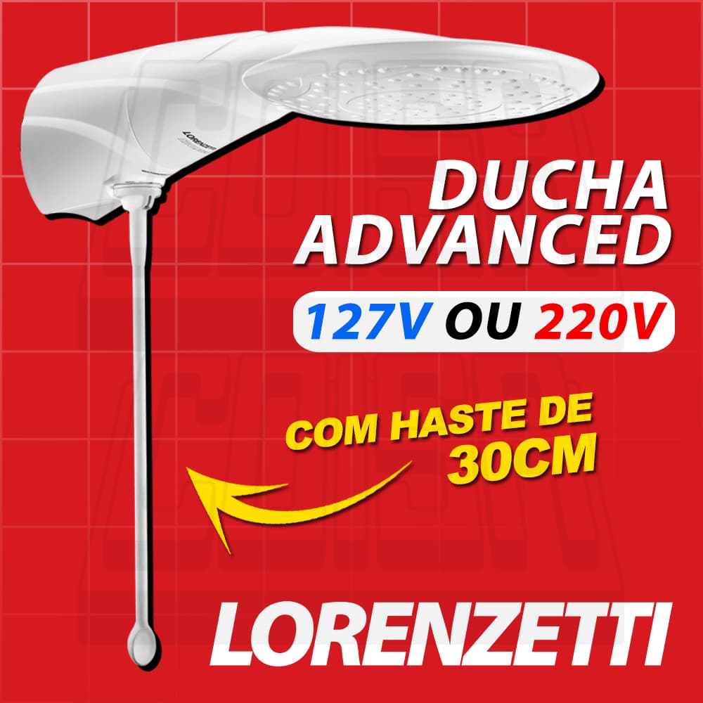Ducha Chuveiro Lorenzetti Advanced