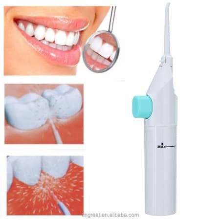 Irrigador Bucal Fio Dental De Água Portátil Manual Power Floss