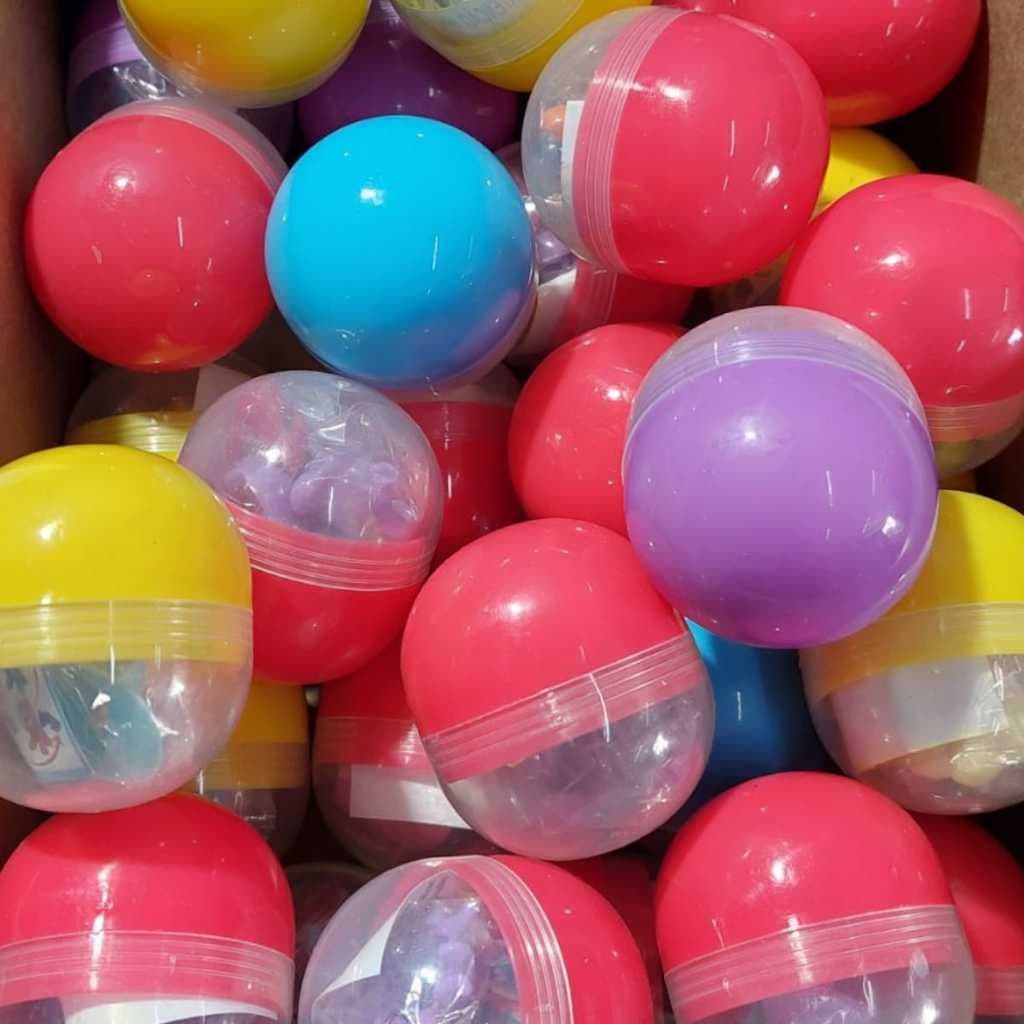 200 Cápsulas c/ Brinquedos Para Máquina Vending Machine De Montar