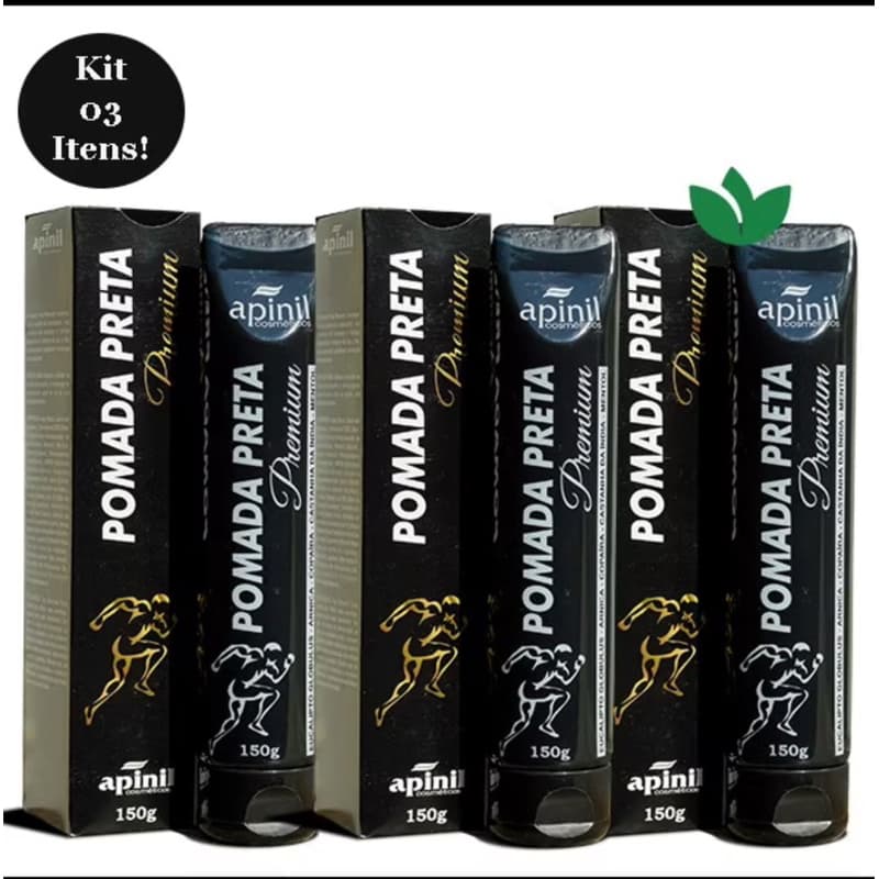 Pomada Preta Premium – Apinil Cosméticos