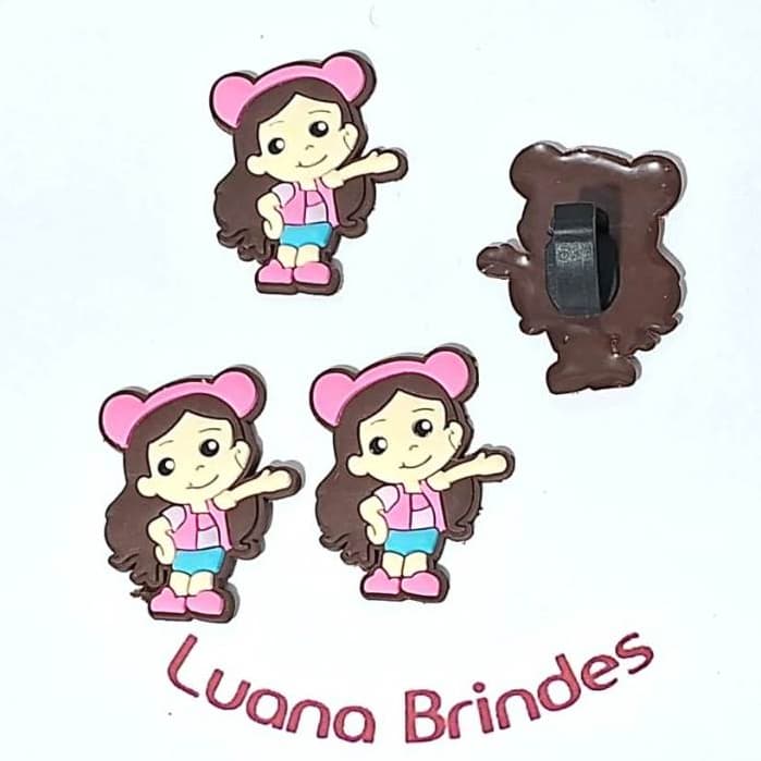 Maria Clara Com adaptador P/TÊNIS Pacote com 6 Unidades